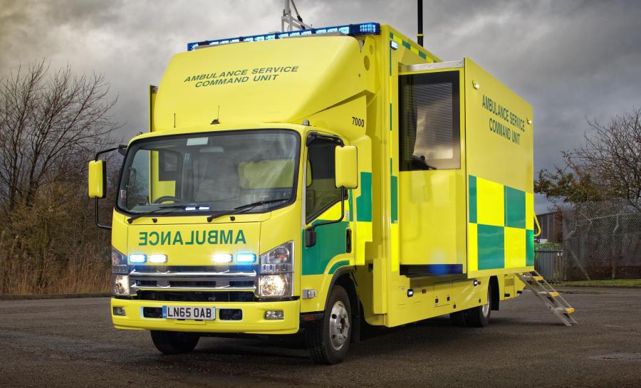 Isuzu Forward N75.190 Ambulance Service Command Unit 2016 года  (UK) (фото 1 из 1)